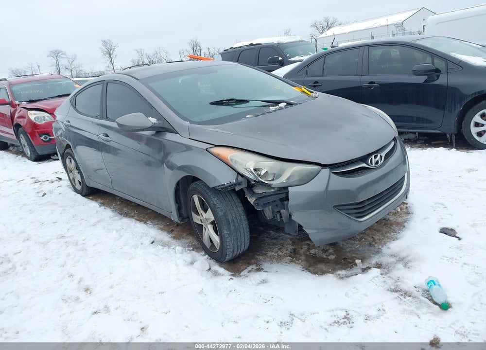 2013 HYUNDAI ELANTRA GLS VIN: 5NPDH4AE4DH240365