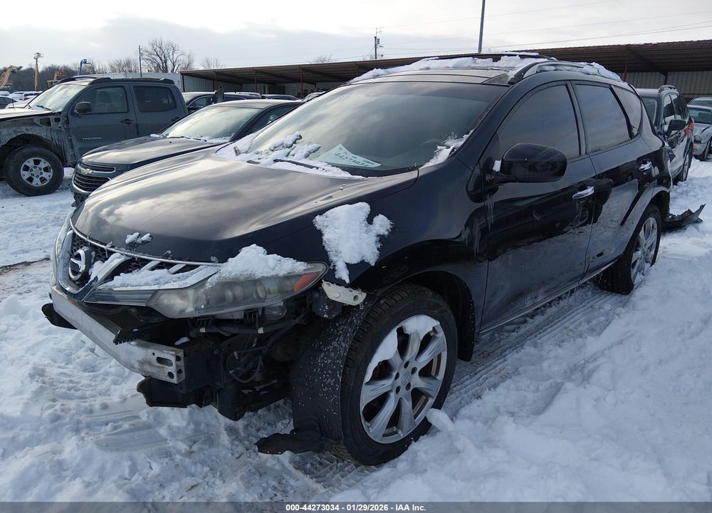2012 NISSAN MURANO LE VIN: JN8AZ1MW4CW208368