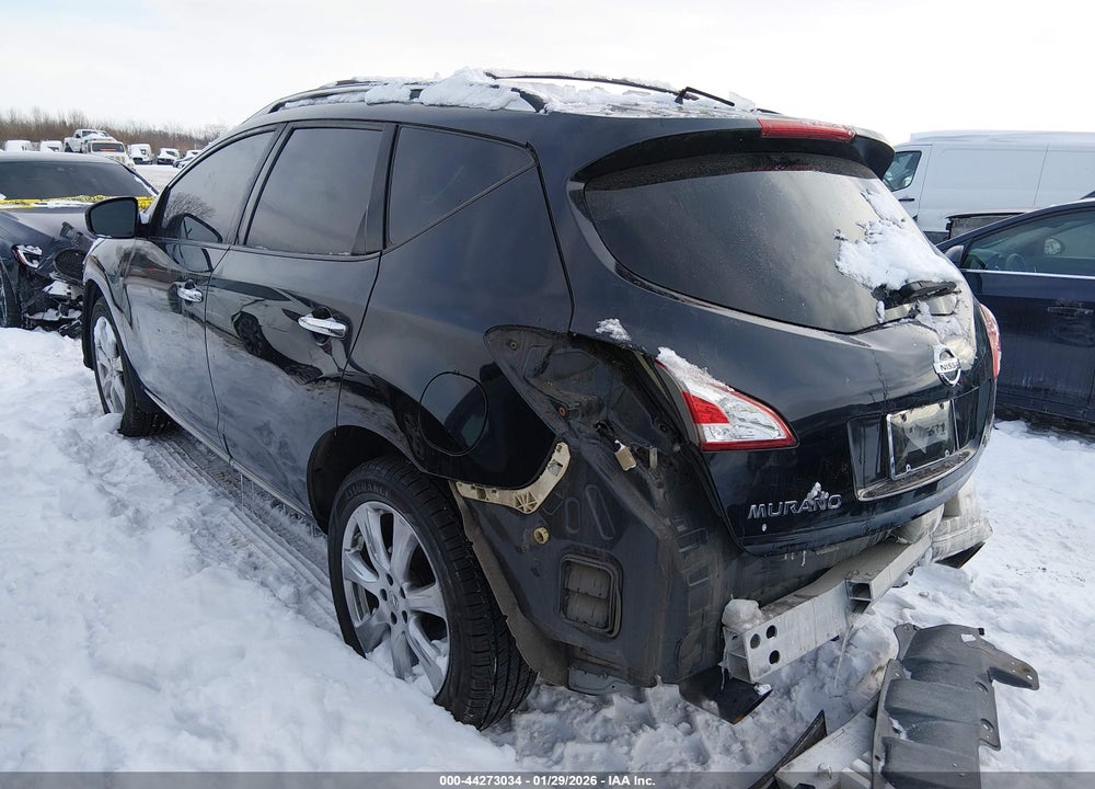 2012 NISSAN MURANO LE VIN: JN8AZ1MW4CW208368