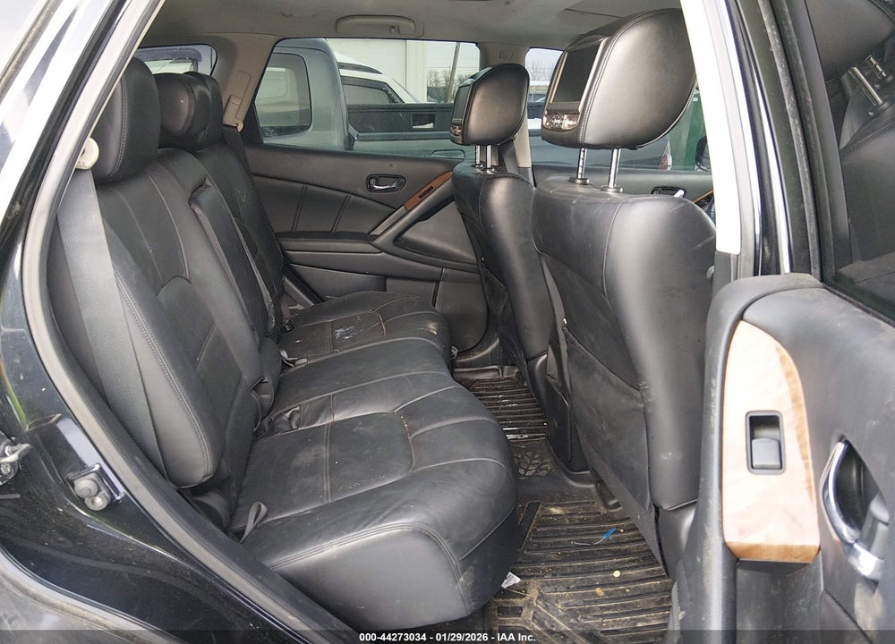 2012 NISSAN MURANO LE VIN: JN8AZ1MW4CW208368