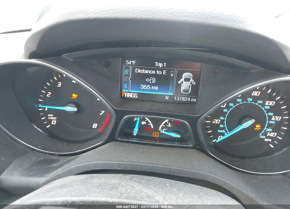 2016 FORD ESCAPE SE VIN: 1FMCU9G9XGUA61414