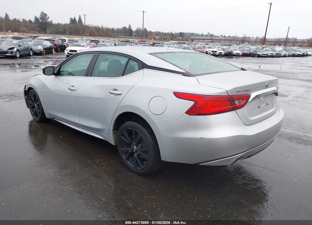 2018 NISSAN MAXIMA 3.5 SV VIN: 1N4AA6AP9JC377027