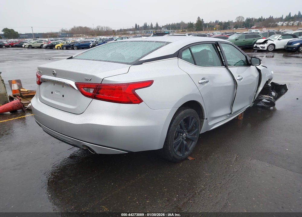 2018 NISSAN MAXIMA 3.5 SV VIN: 1N4AA6AP9JC377027