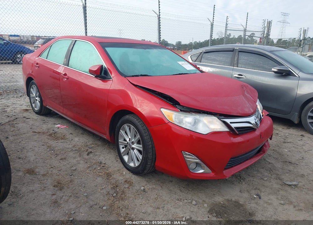 2014 TOYOTA CAMRY XLE VIN: 4T1BF1FK6EU744736