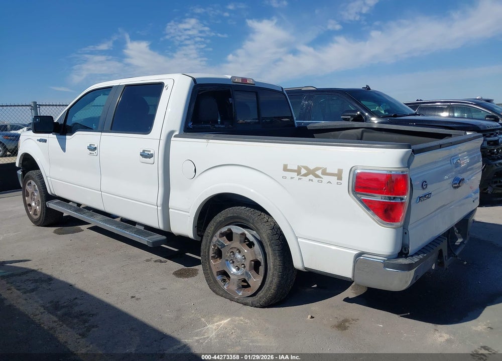 2012 FORD F-150 LARIAT VIN: 1FTFW1EFXCKD36470