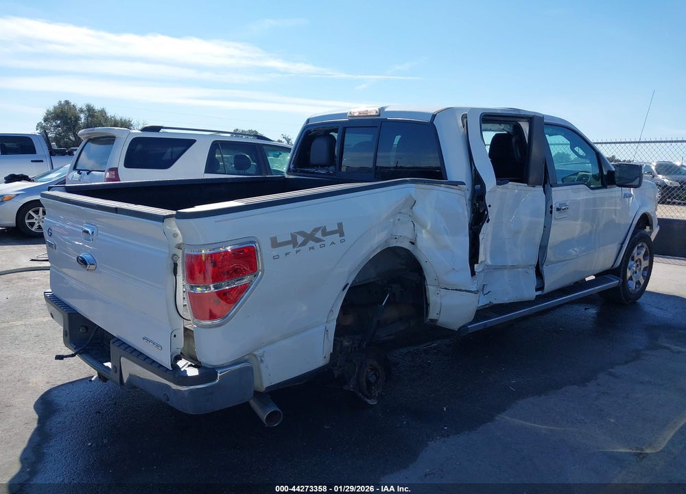 2012 FORD F-150 LARIAT VIN: 1FTFW1EFXCKD36470