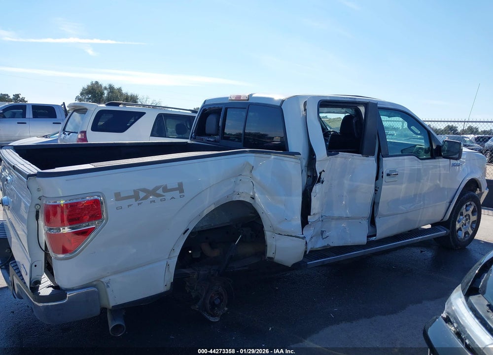2012 FORD F-150 LARIAT VIN: 1FTFW1EFXCKD36470