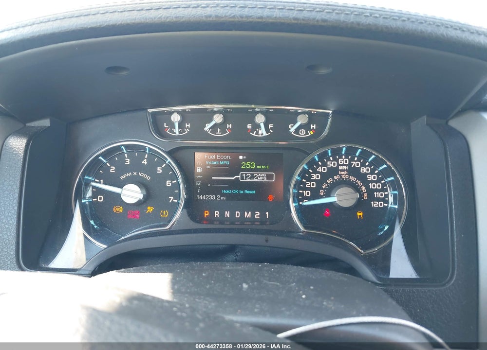 2012 FORD F-150 LARIAT VIN: 1FTFW1EFXCKD36470