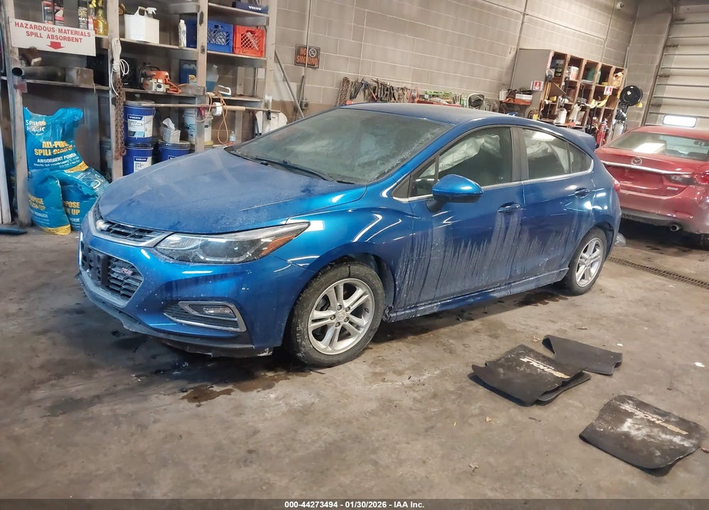 2017 CHEVROLET CRUZE LT AUTO VIN: 3G1BE6SM6HS600936