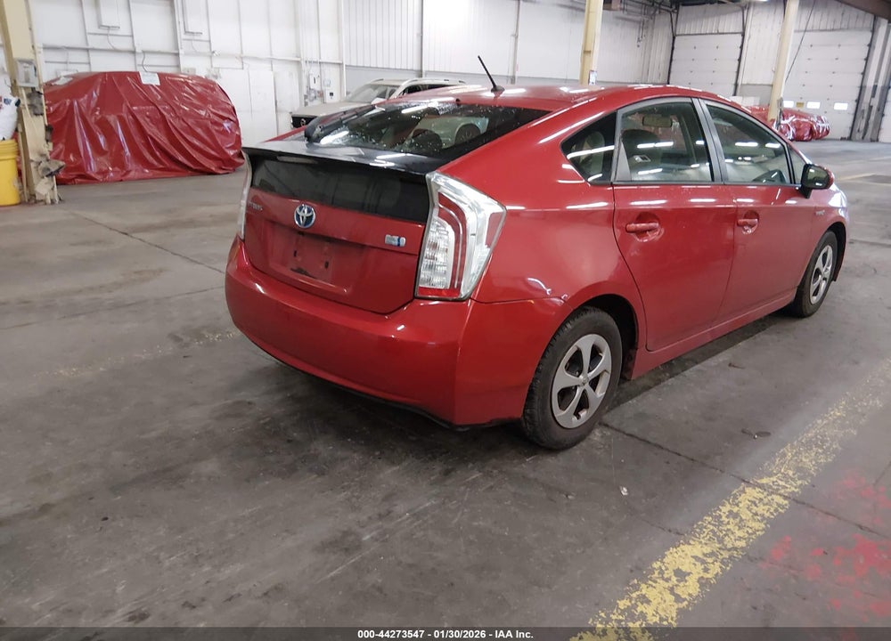 2012 TOYOTA PRIUS TWO VIN: JTDKN3DU2C5464083