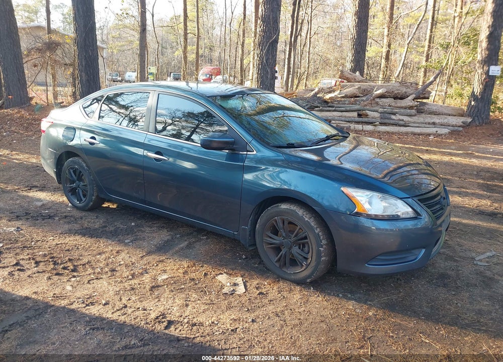 2014 NISSAN SENTRA S VIN: 3N1AB7APXEY274728
