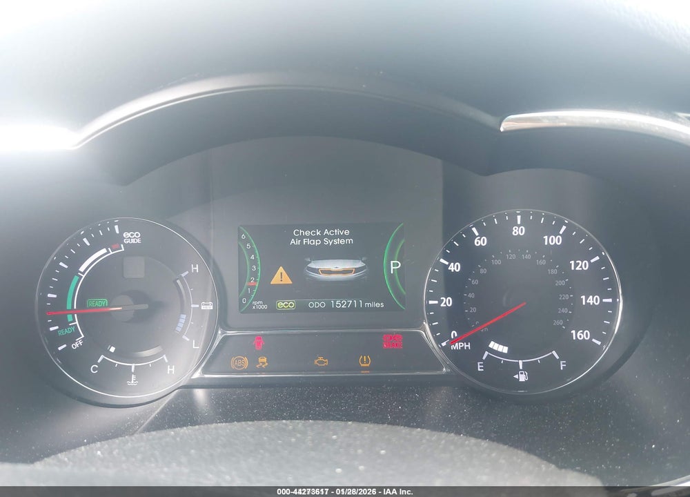 2013 KIA OPTIMA HYBRID LX VIN: KNAGM4AD9D5062188