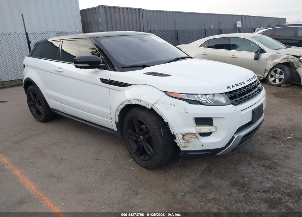 2013 LAND ROVER RANGE ROVER EVOQUE PURE PLUS VIN: SALVT1BG9DH747805