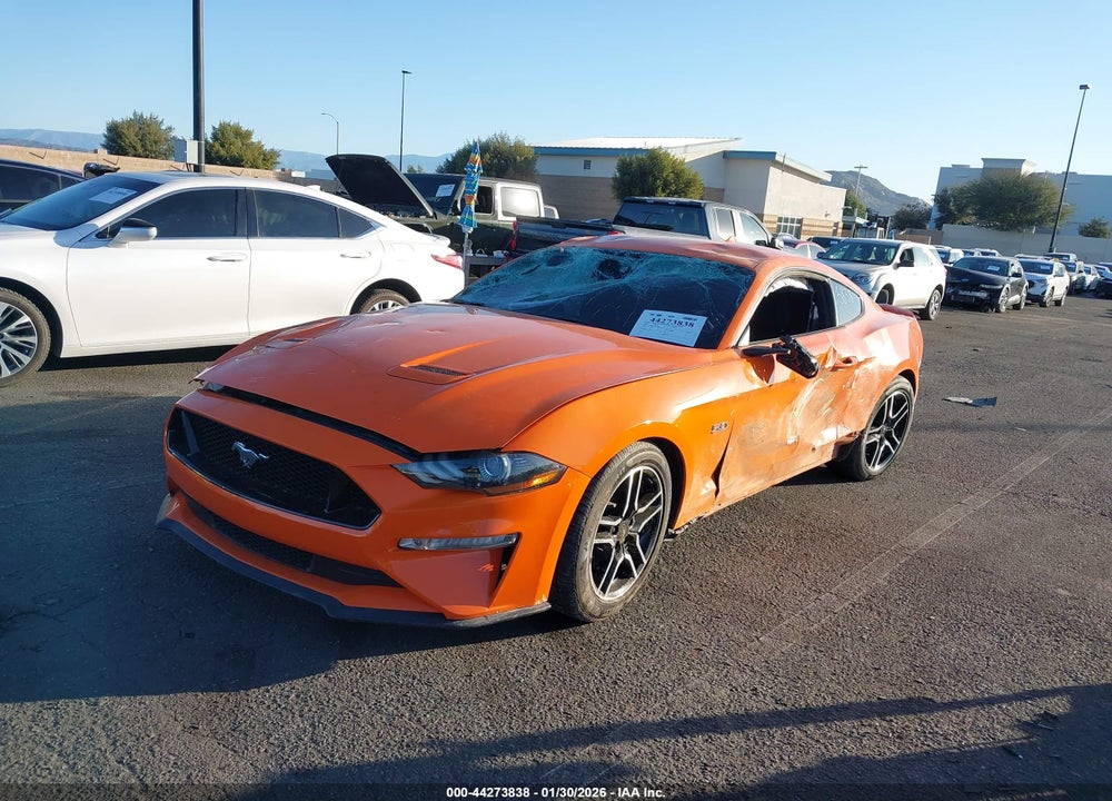 2021 FORD MUSTANG GT FASTBACK VIN: 1FA6P8CF4M5121231