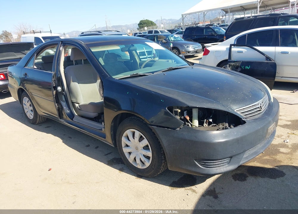 2005 TOYOTA CAMRY LE VIN: 4T1BE32K75U054367