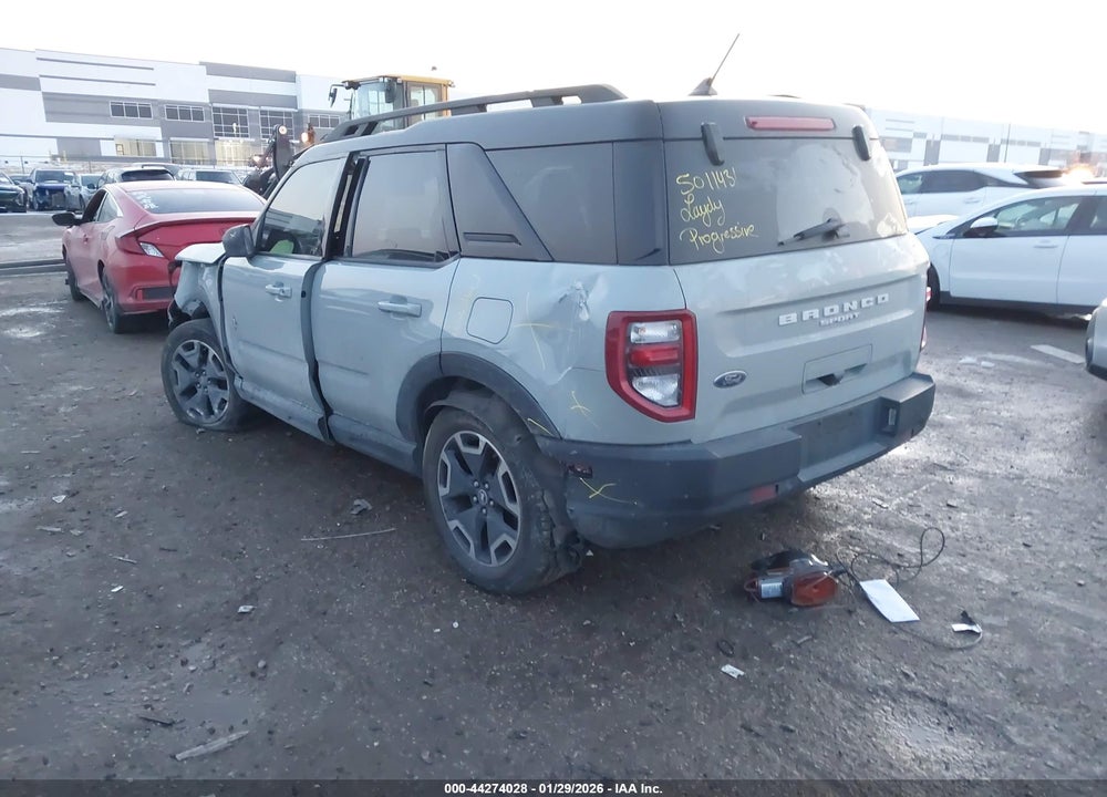 2022 FORD BRONCO SPORT OUTER BANKS VIN: 3FMCR9C63NRE28588