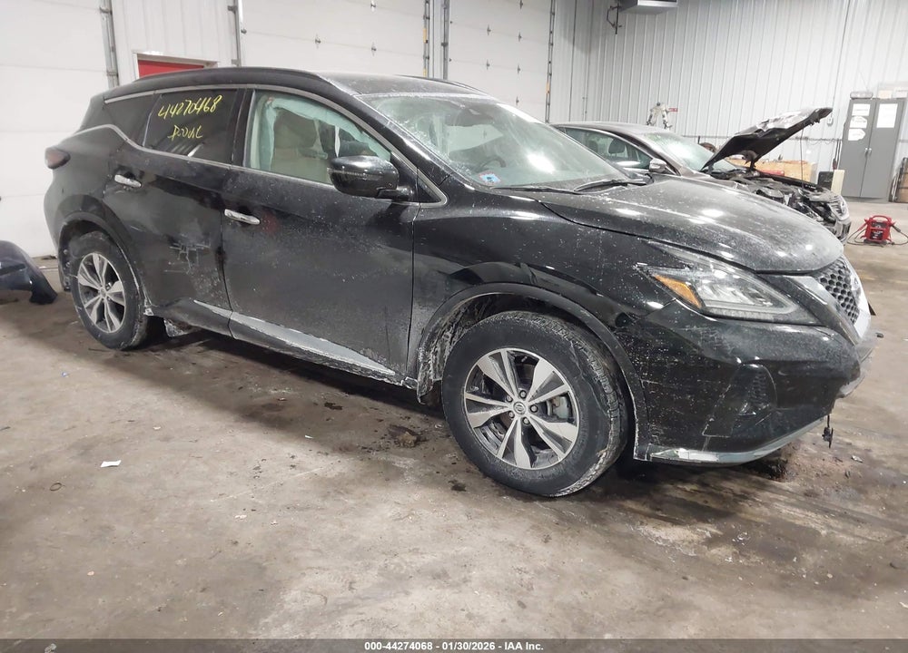 2022 NISSAN MURANO SV INTELLIGENT AWD VIN: 5N1AZ2BS2NC122073