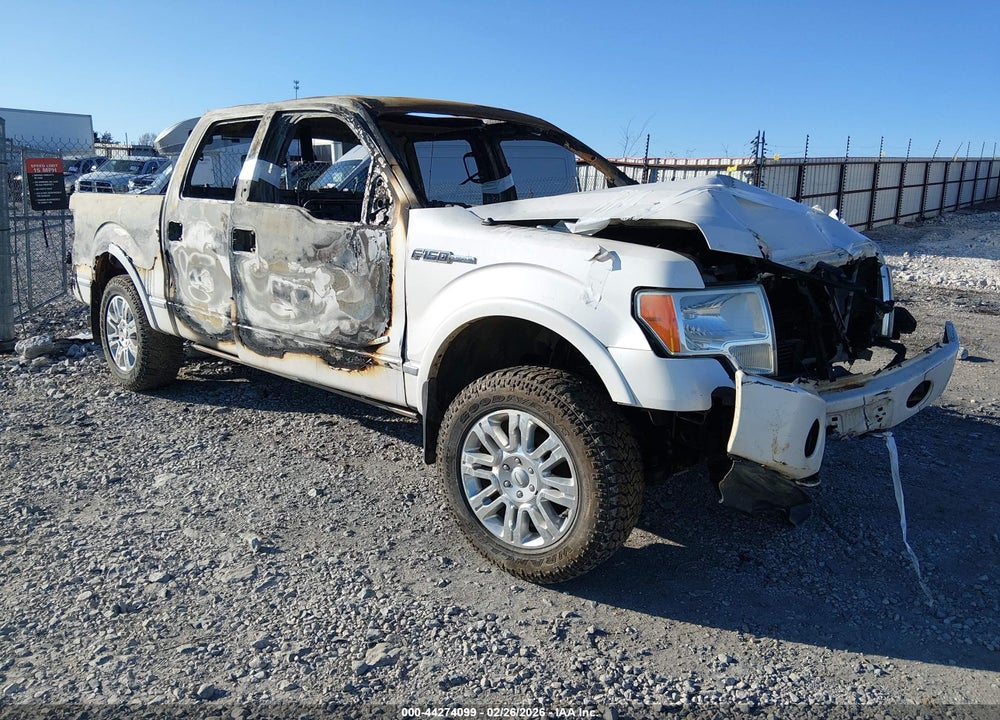 2011 FORD F-150 PLATINUM VIN: 1FTFW1ET2BFC85480