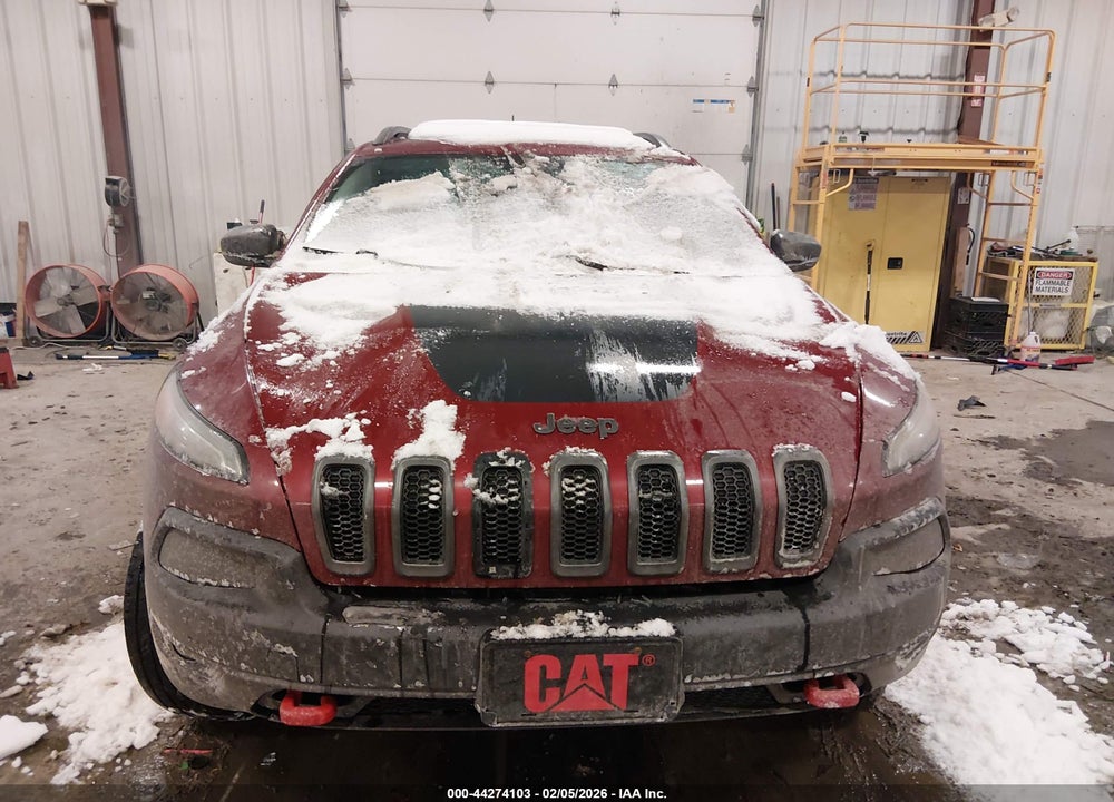 2016 JEEP CHEROKEE TRAILHAWK VIN: 1C4PJMBS1GW141331