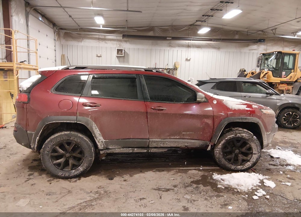 2016 JEEP CHEROKEE TRAILHAWK VIN: 1C4PJMBS1GW141331