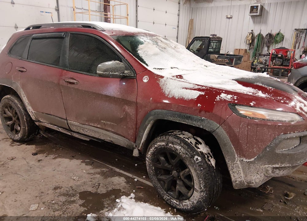 2016 JEEP CHEROKEE TRAILHAWK VIN: 1C4PJMBS1GW141331