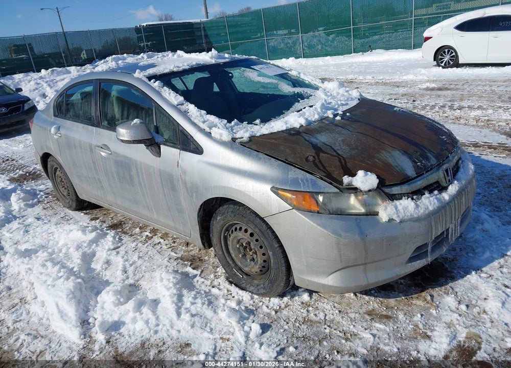 2012 HONDA CIVIC SDN VIN: 19XFB2F57CE090455