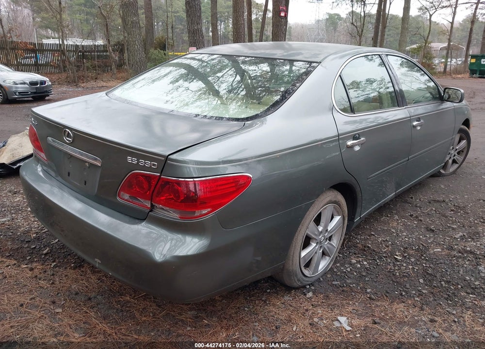 2006 LEXUS ES 330 VIN: JTHBA30G765145499