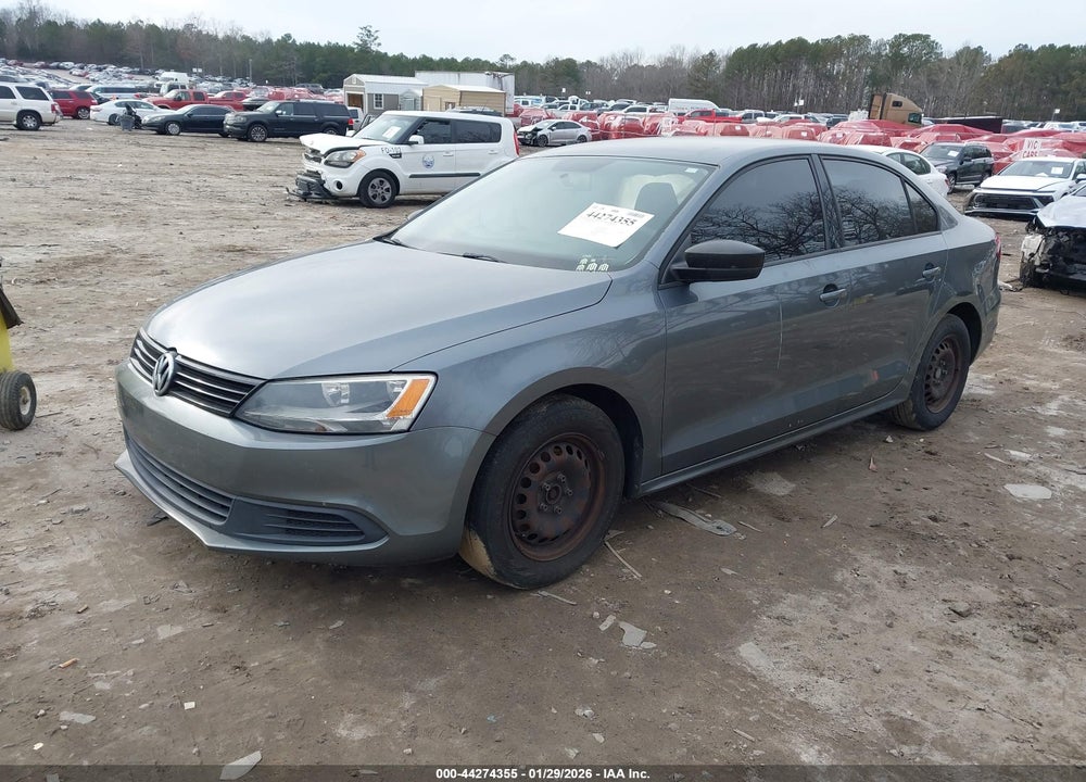 2014 VOLKSWAGEN JETTA 2.0L S VIN: 3VW2K7AJ3EM429816