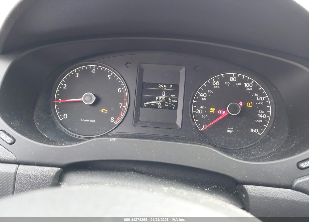 2014 VOLKSWAGEN JETTA 2.0L S VIN: 3VW2K7AJ3EM429816