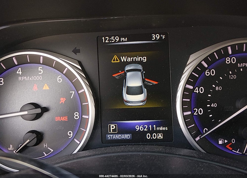 2017 INFINITI Q50 3.0T SIGNATURE EDITION VIN: JN1EV7AP7HM743323