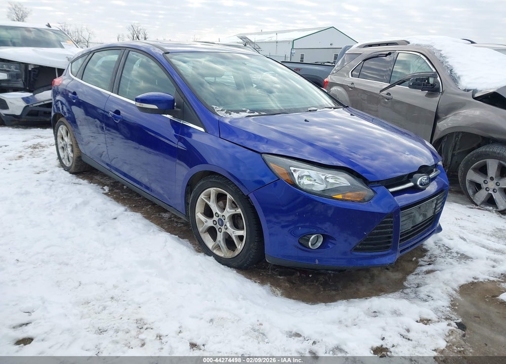 2013 FORD FOCUS TITANIUM VIN: 1FADP3N27DL188129