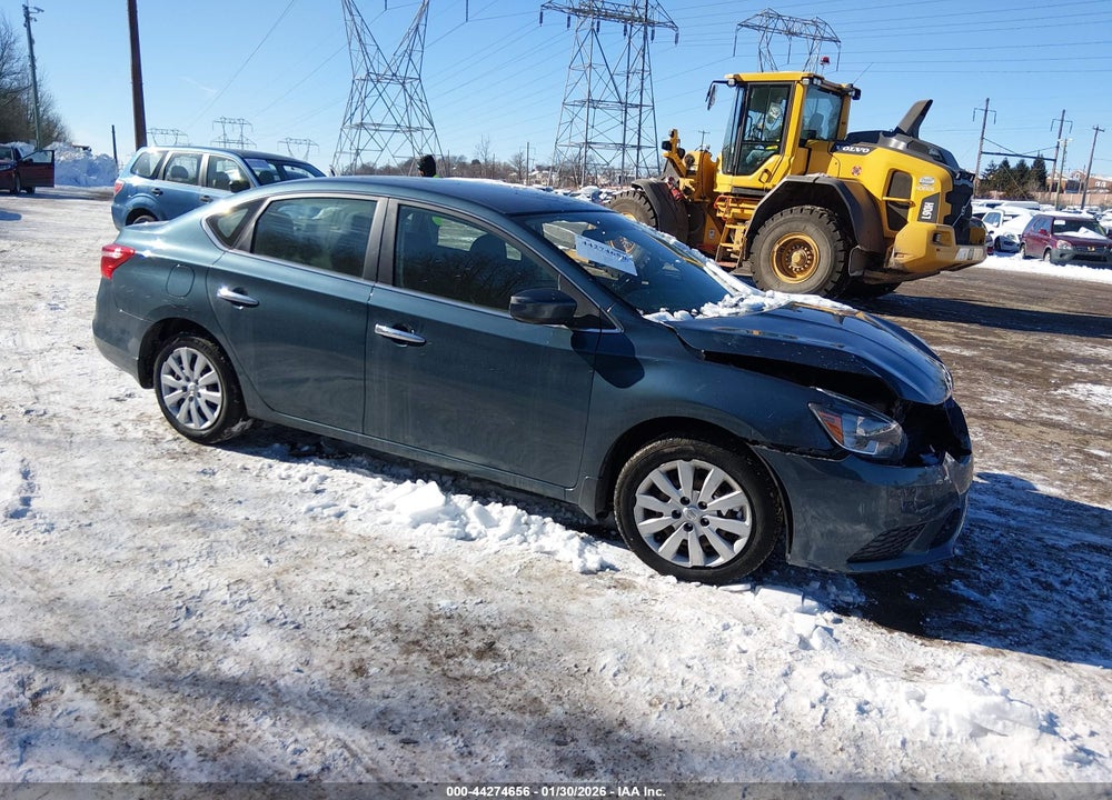 2016 NISSAN SENTRA SV VIN: 3N1AB7AP8GY262712