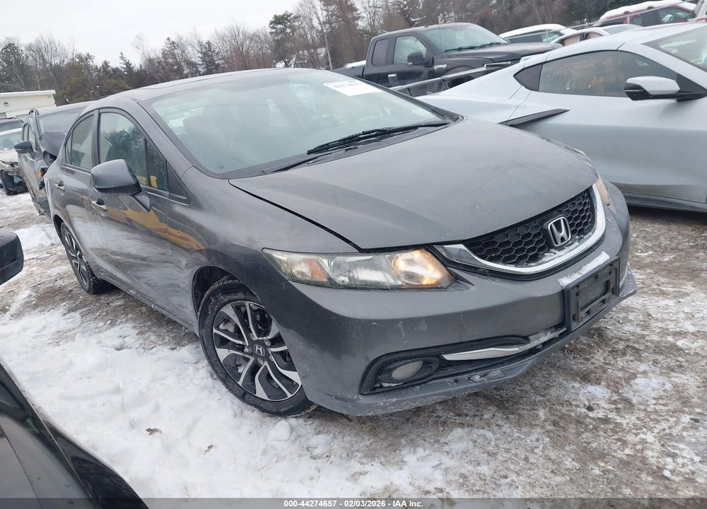 2013 HONDA CIVIC EX-L VIN: 2HGFB2F99DH512011
