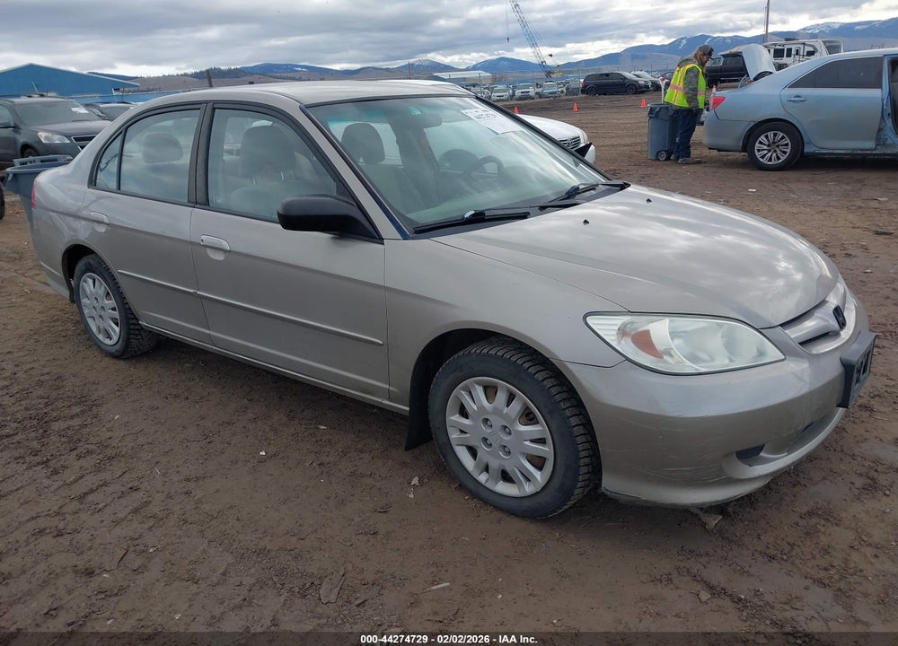 2004 HONDA CIVIC LX VIN: 2HGES16574H547116