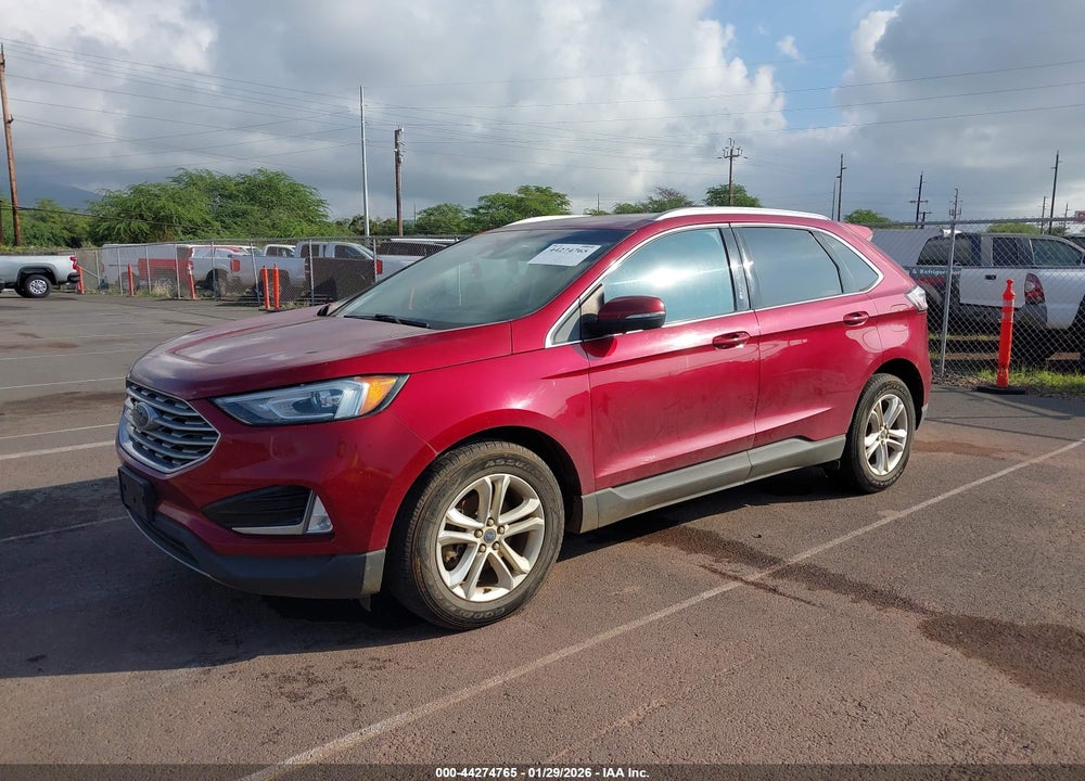 2019 FORD EDGE SEL VIN: 2FMPK3J91KBB76690