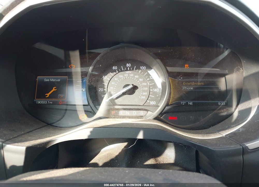 2019 FORD EDGE SEL VIN: 2FMPK3J91KBB76690