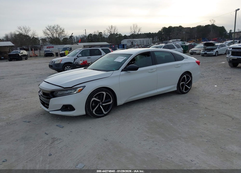 2022 HONDA ACCORD SPORT VIN: 1HGCV1F36NA124315