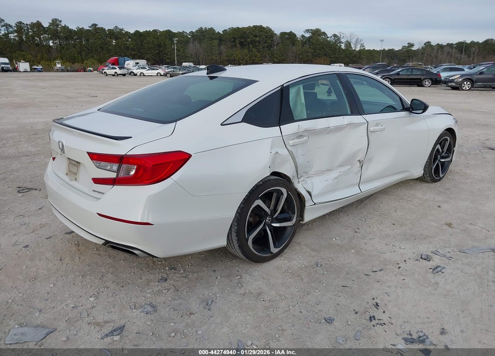 2022 HONDA ACCORD SPORT VIN: 1HGCV1F36NA124315