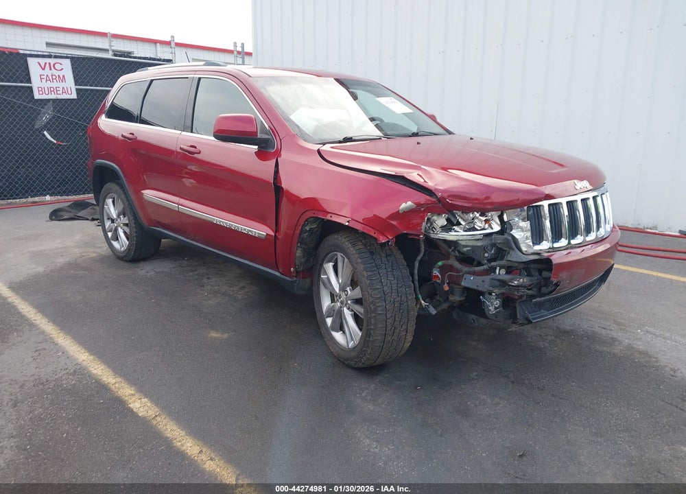 2012 JEEP GRAND CHEROKEE LAREDO VIN: 1C4RJEAG9CC299729