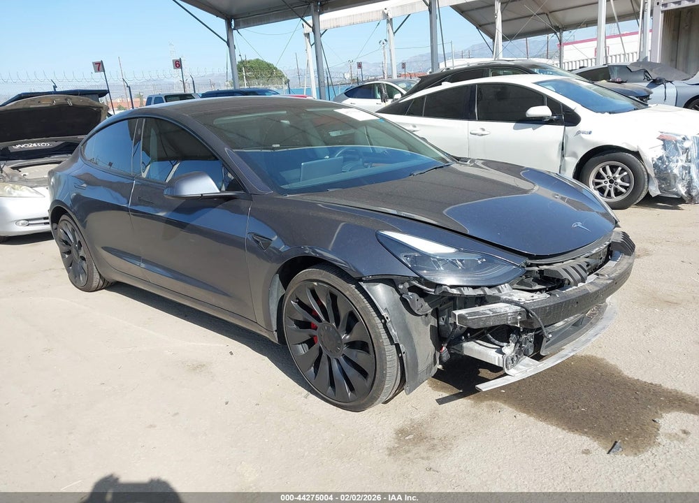 2022 TESLA MODEL 3 PERFORMANCE DUAL MOTOR ALL-WHEEL DRIVE VIN: 5YJ3E1EC1NF253733