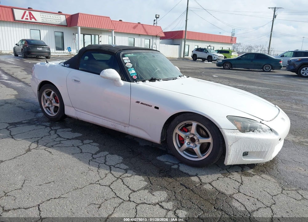 2000 HONDA S2000 VIN: JHMAP1146YT004909