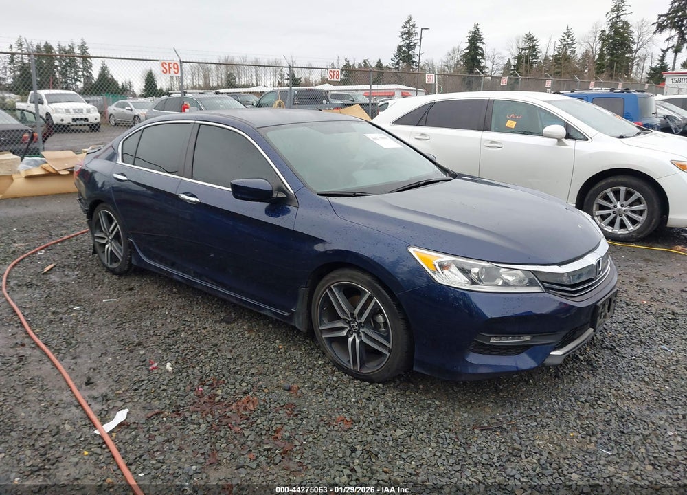 2017 HONDA ACCORD SPORT SE VIN: 1HGCR2F19HA288266