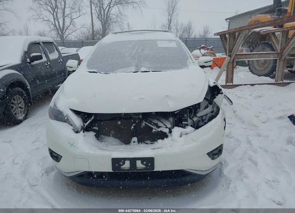 2018 NISSAN MURANO SL VIN: 5N1AZ2MH8JN109442