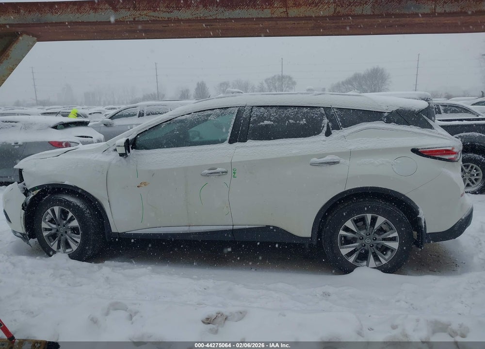 2018 NISSAN MURANO SL VIN: 5N1AZ2MH8JN109442