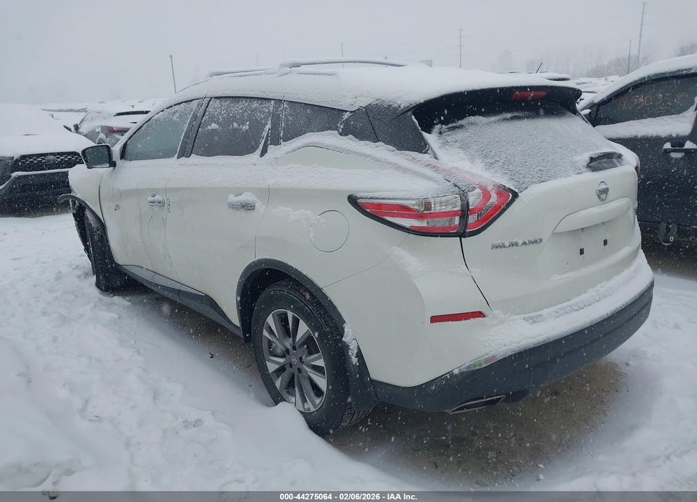 2018 NISSAN MURANO SL VIN: 5N1AZ2MH8JN109442