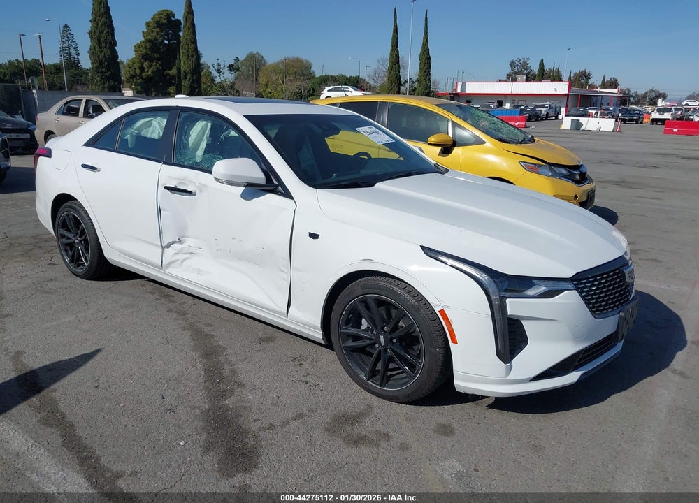 2024 CADILLAC CT4 LUXURY VIN: 1G6DJ5RK4R0102496
