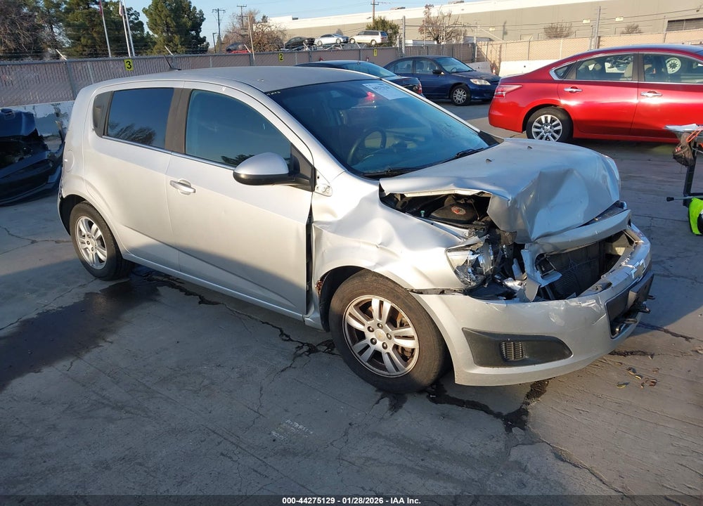 2012 CHEVROLET SONIC 2LT VIN: 1G1JC6SH0C4101269