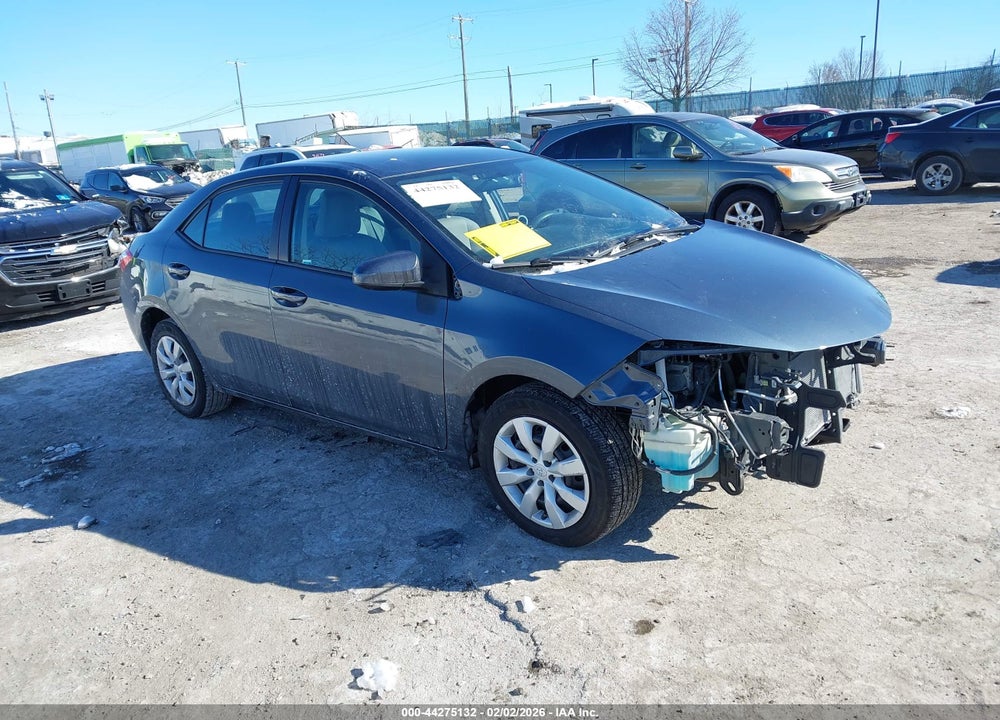 2014 TOYOTA COROLLA LE VIN: 2T1BURHE0EC145828
