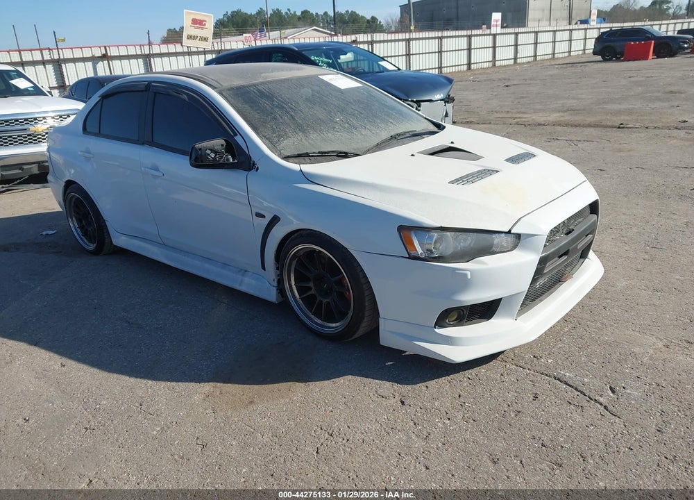 2010 MITSUBISHI LANCER EVOLUTION GSR VIN: JA32W8FV0AU024865