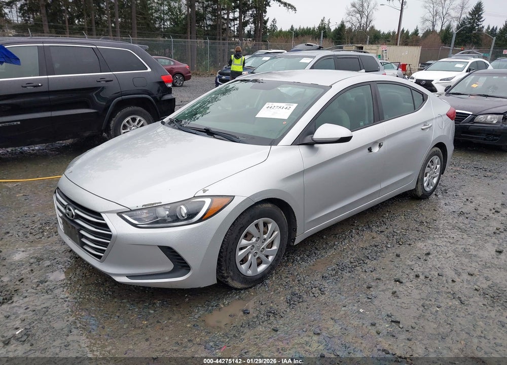 2017 HYUNDAI ELANTRA SE VIN: 5NPD74LF3HH184644